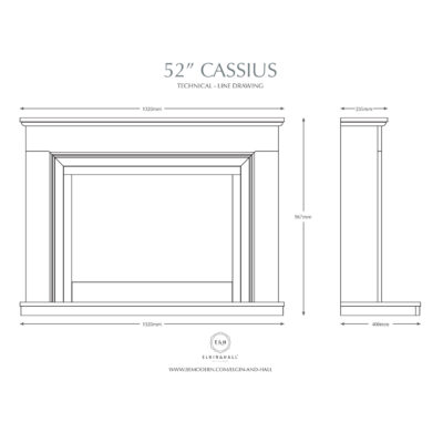 Cassius 52 Dimensions