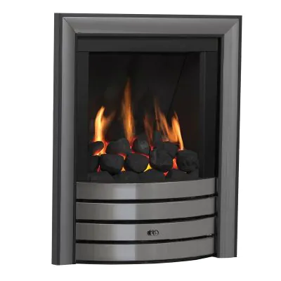Devotion Design Black Nickel Manual Slimline Radiant