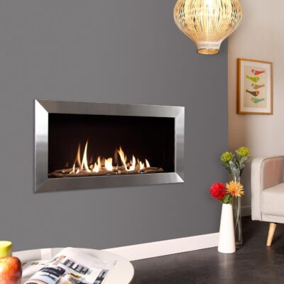 Eden Elite Slimline BF satin silver trim