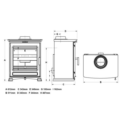 Luxima Deluxe MF Dimensions