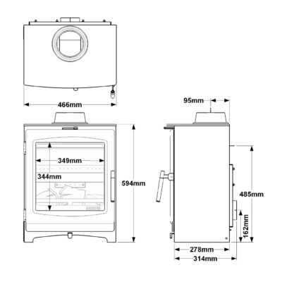 Luxima Wood Dimensions