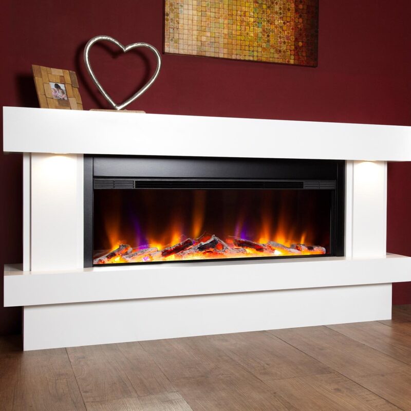 Electriflame VR Orbital Illumia Suite White