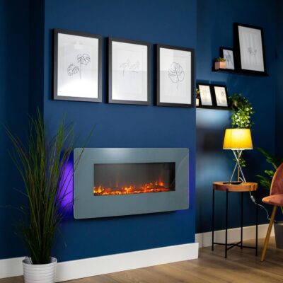Eko 1120 Grey Glass Wall Mounted