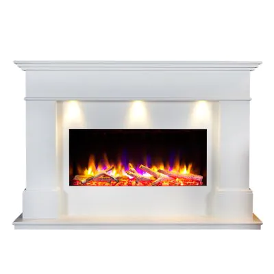 Ultiflame VR Adour Elite Illumia Suite White