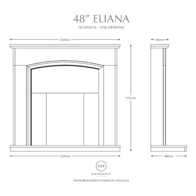 Eliana 48 Dimensions