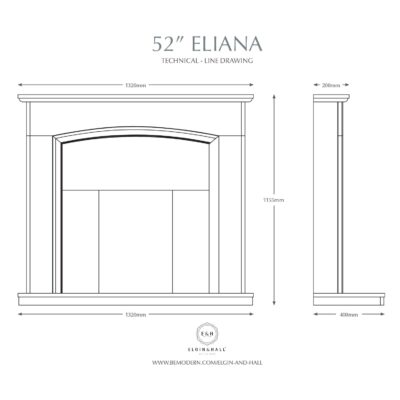 Eliana 52 Dimensions