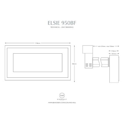Elsie 950BF Dimensions