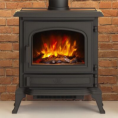 Heslington Electric Stove Plain Door