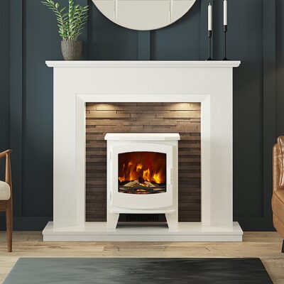 Holton White and Black Slate Effect