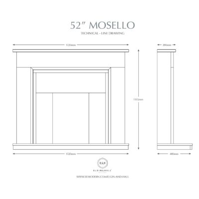 Mosello Dimensions