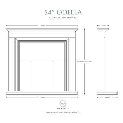 Odella Dimensions