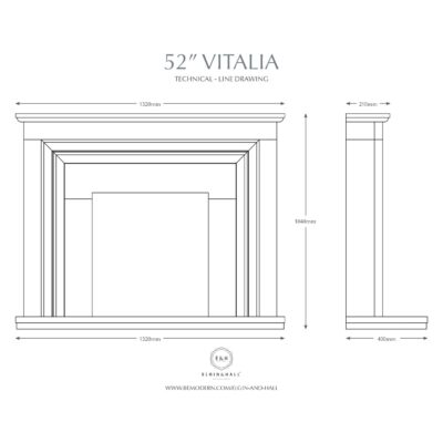 Vitalia 52 Dimensions