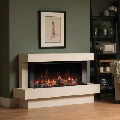 Seaton Limestone Complete Electric Suite