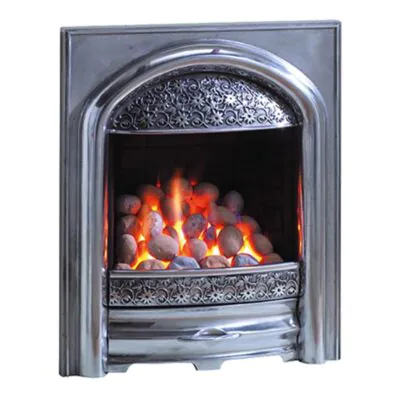Juliet Gas Fire Full Polished