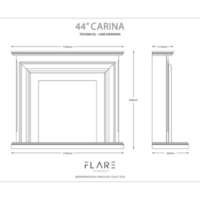 Carina Dimensions