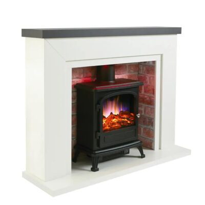 Dallas Grey Shelf Red Brick Chamber