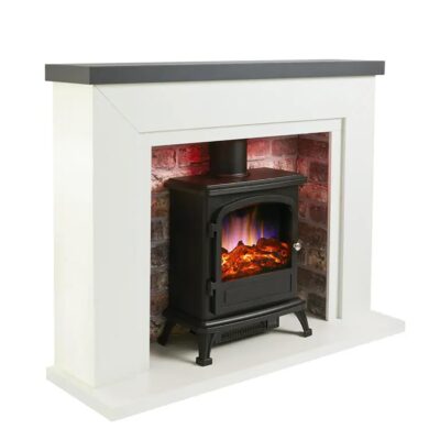 Dallas Grey Shelf Traditional Rustic Brick Chamber