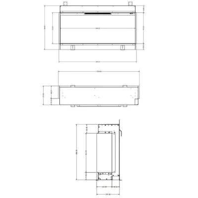 Kinver 1000 SL Dimensions