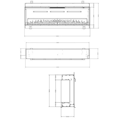 Kinver 1500 SL Dimensions