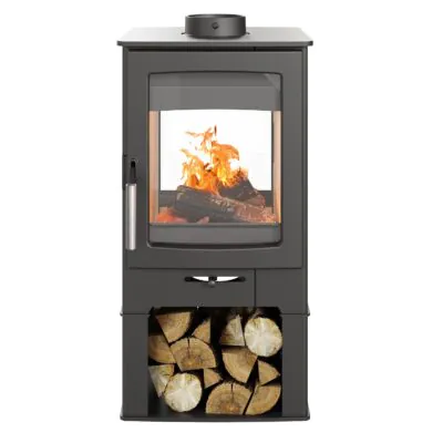 Aspect 4 Double Sided with Tall Log Plinth