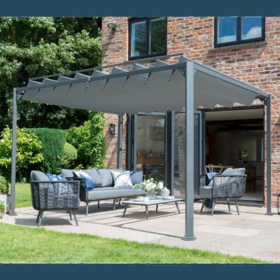 84913 Pandora Leaf Gazebo Pergola 3x3