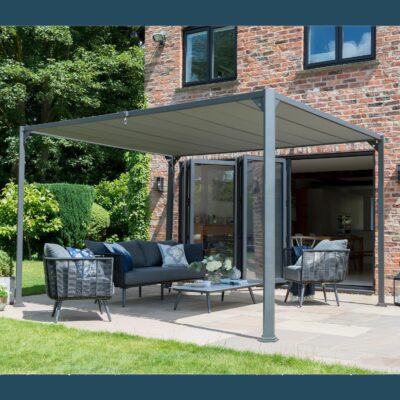 84913 Pandora Leaf Gazebo Pergola 3x3