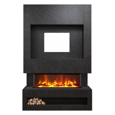 S1000 Media Wall Suite Cupria Slate No TV