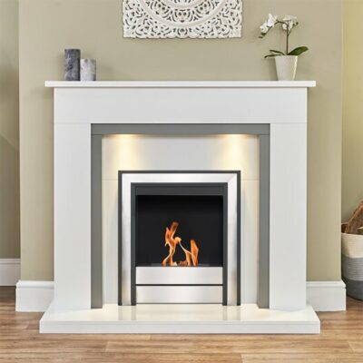 Acantha Argo Bio Ethanol Brushed Steel