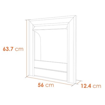 Acantha Argo Bio Ethanol Dimensions