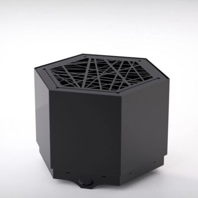 Hex Black Large