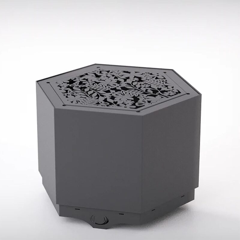 Hex Grey Large