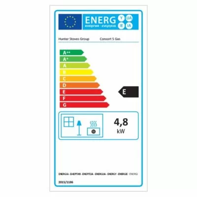 Consort 5 Gas Energy Label