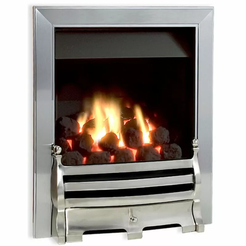 Oasis Signature trim Daisy fret Satin Silver & Chrome