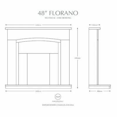 Florano 48 Dimensions