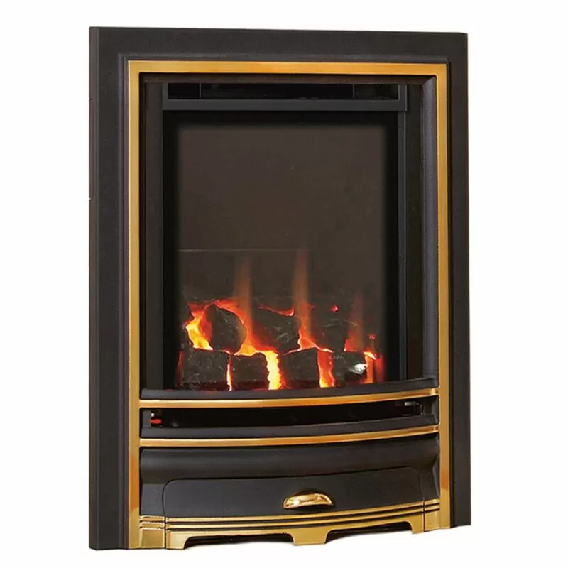 Quasar HE coal Arcadia Black & Gold