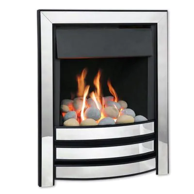Quasar Plus Pebble Signature Chrome & Black fascia