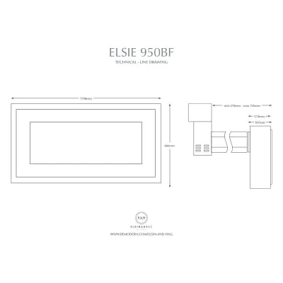 Elsie 950BF Dimensions