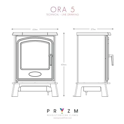 Ora 5 Electric Stove Dimensions