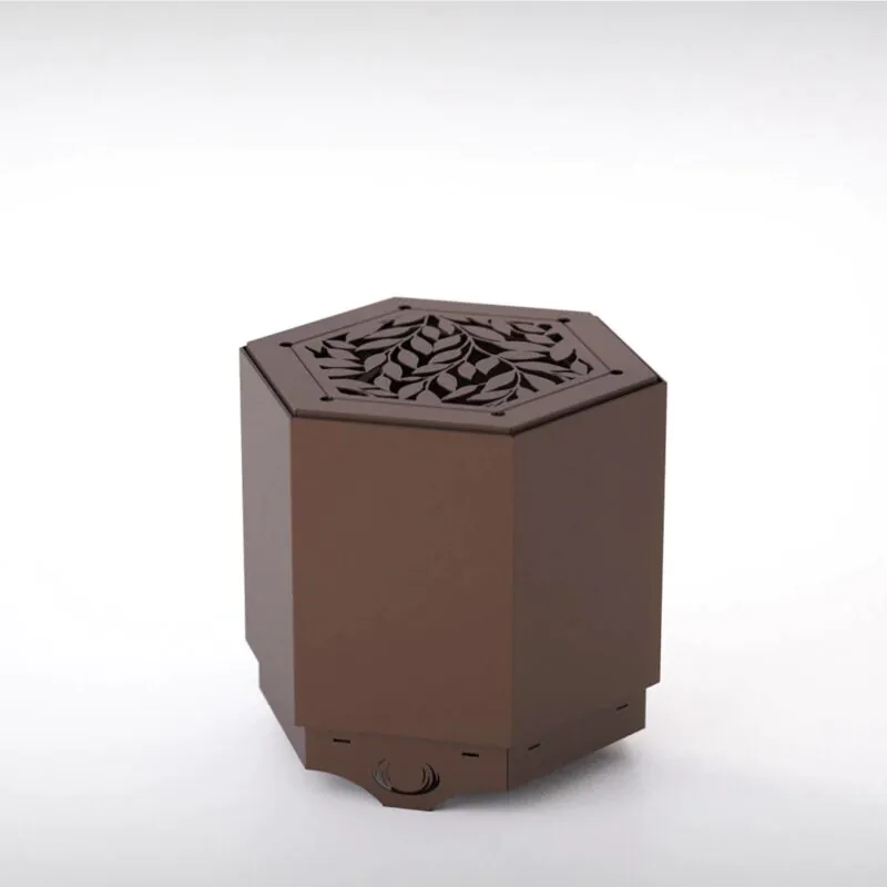 Hex Brown Small