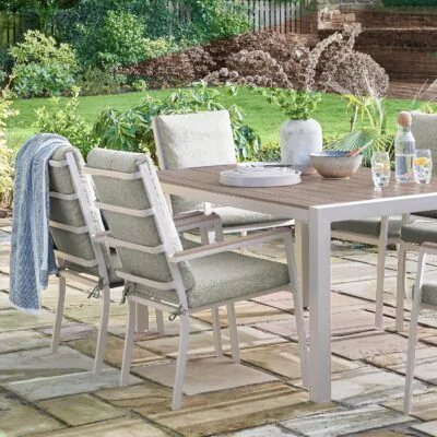 Easton 6 Seat Dining Beige